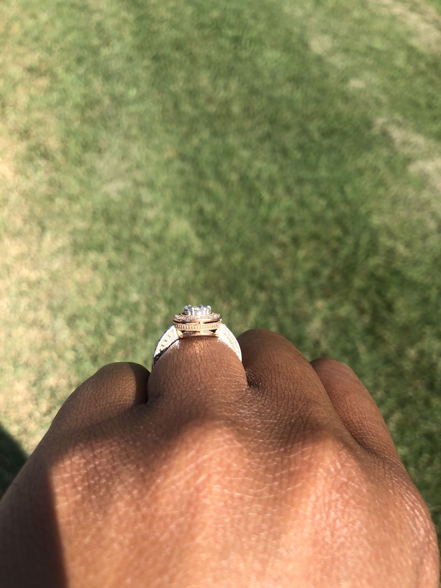 Gorgeous Rose Gold Engagement/ Wedding Ring
