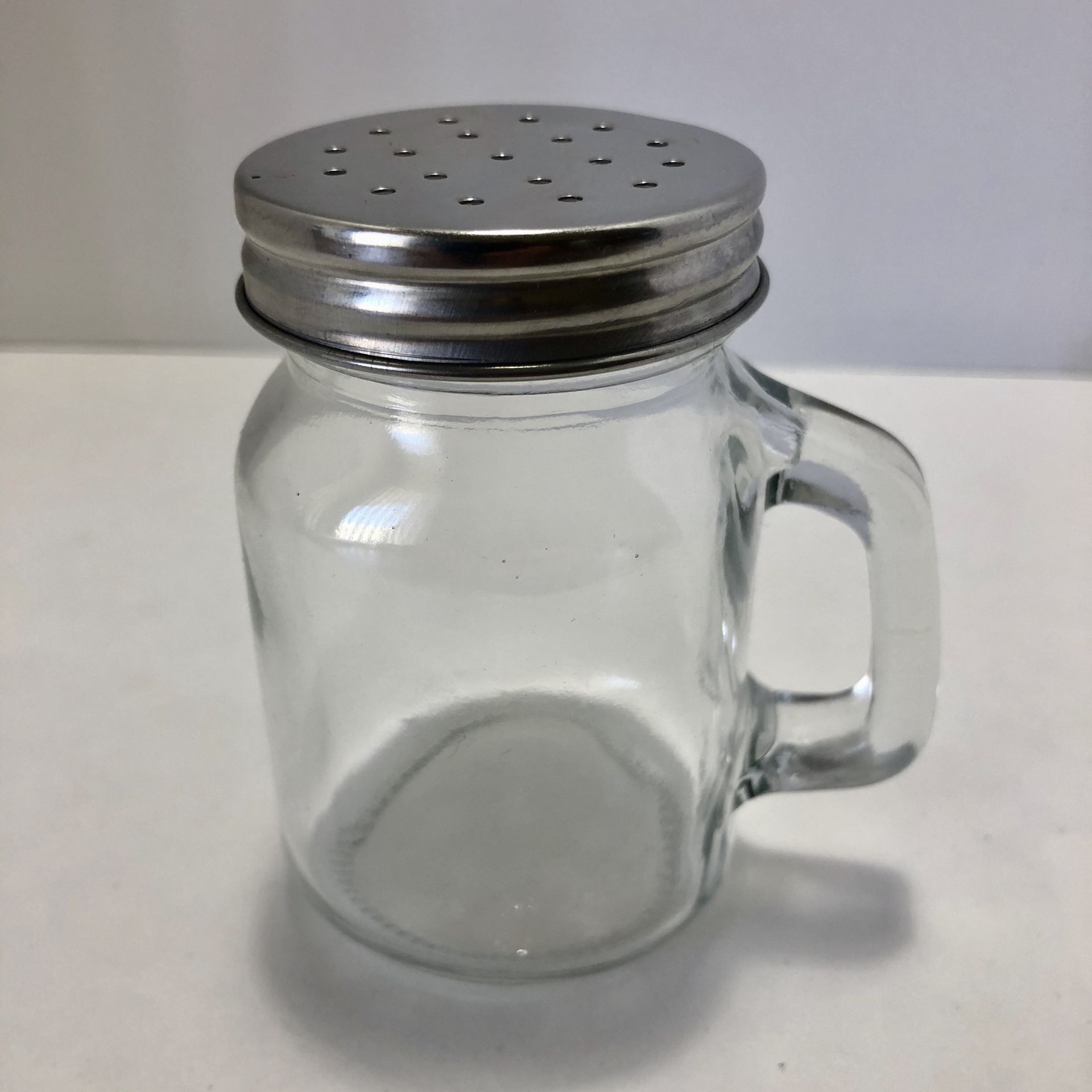 Salt Spice Shaker Mason Jar Stainless Steel Cap