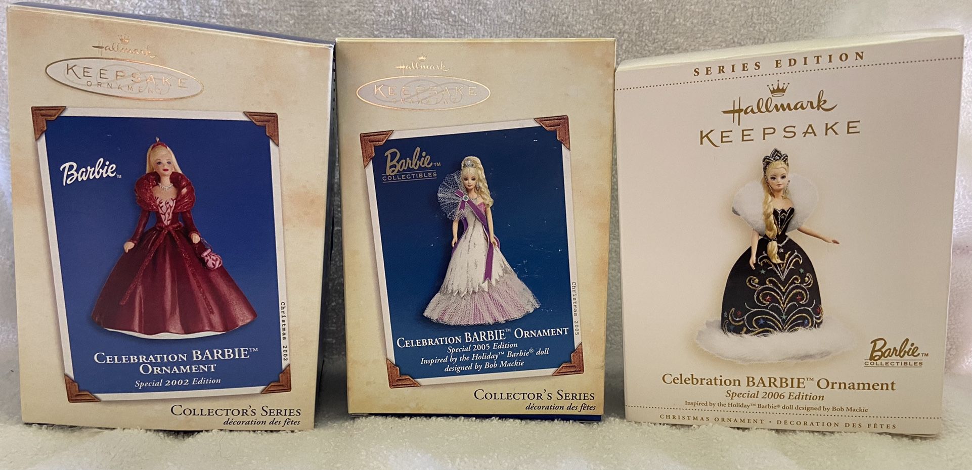 Hallmark Holiday Barbi Ornaments