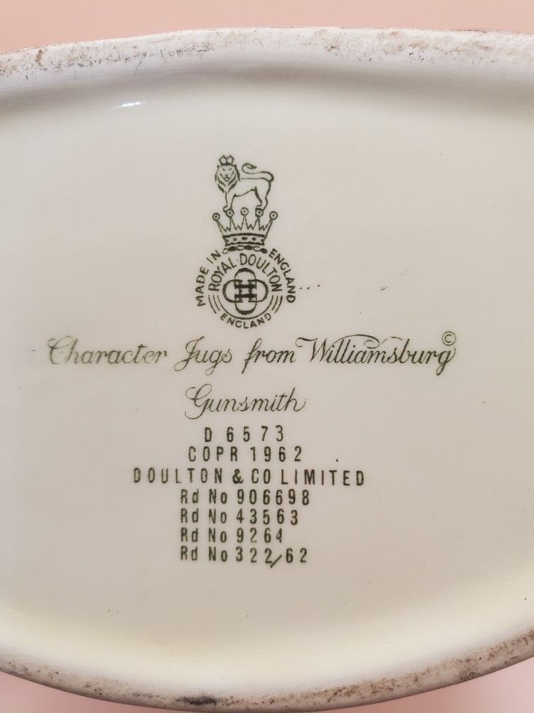 ROYAL DOULTON CHARACTER JUG LIMITED EDITION.