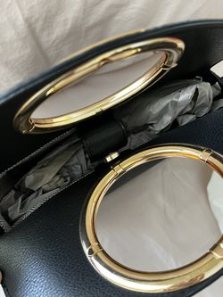 XOXO Black & Gold Handbag Thumbnail