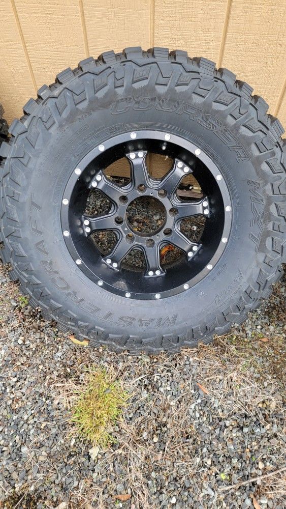 8x6.5 Wheelz with MXT Tires