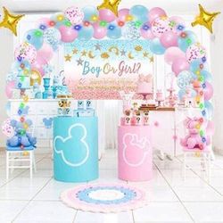 Food Feeder Pacifier & Boy or Girl Gender Reveal Party Supplies Kit   frim Thumbnail