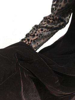 Velvet Black Dress Thumbnail