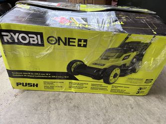 RYOBI One+ 18V Push Lawn Mower (Tool only) Thumbnail