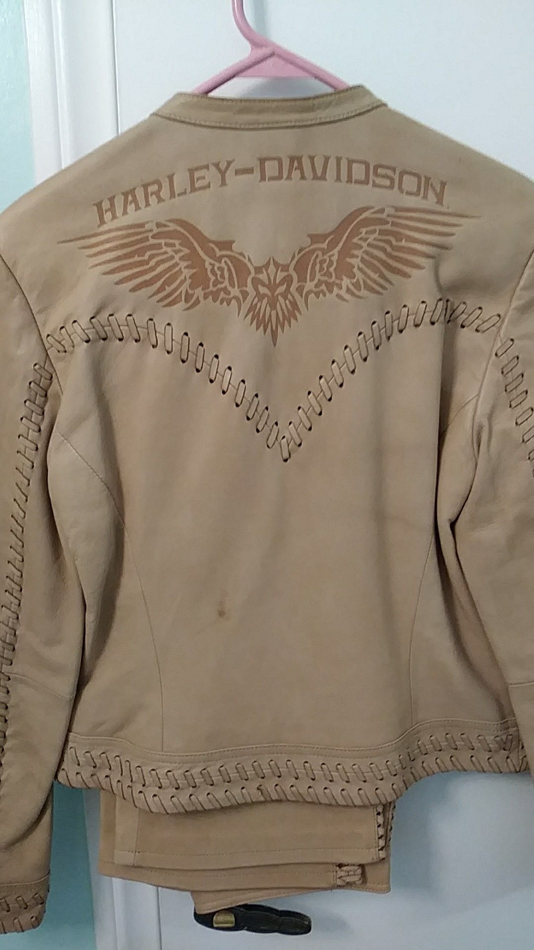 Harley Davidson jacket and pant