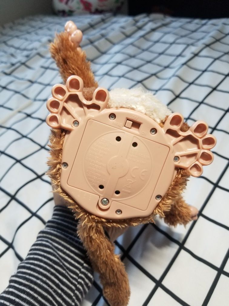 FurReal Friends Baby Cuddles My Giggly Monkey Pet Plush