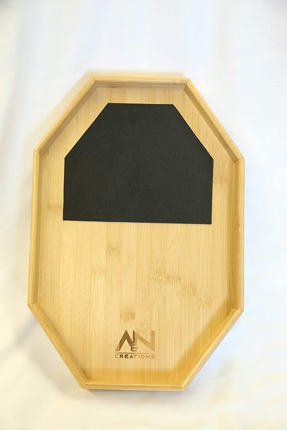 Clip On Sofa Tray, Arm Table, Recliner Armrest Snack Tray, Natural Bamboo Wooden Tray