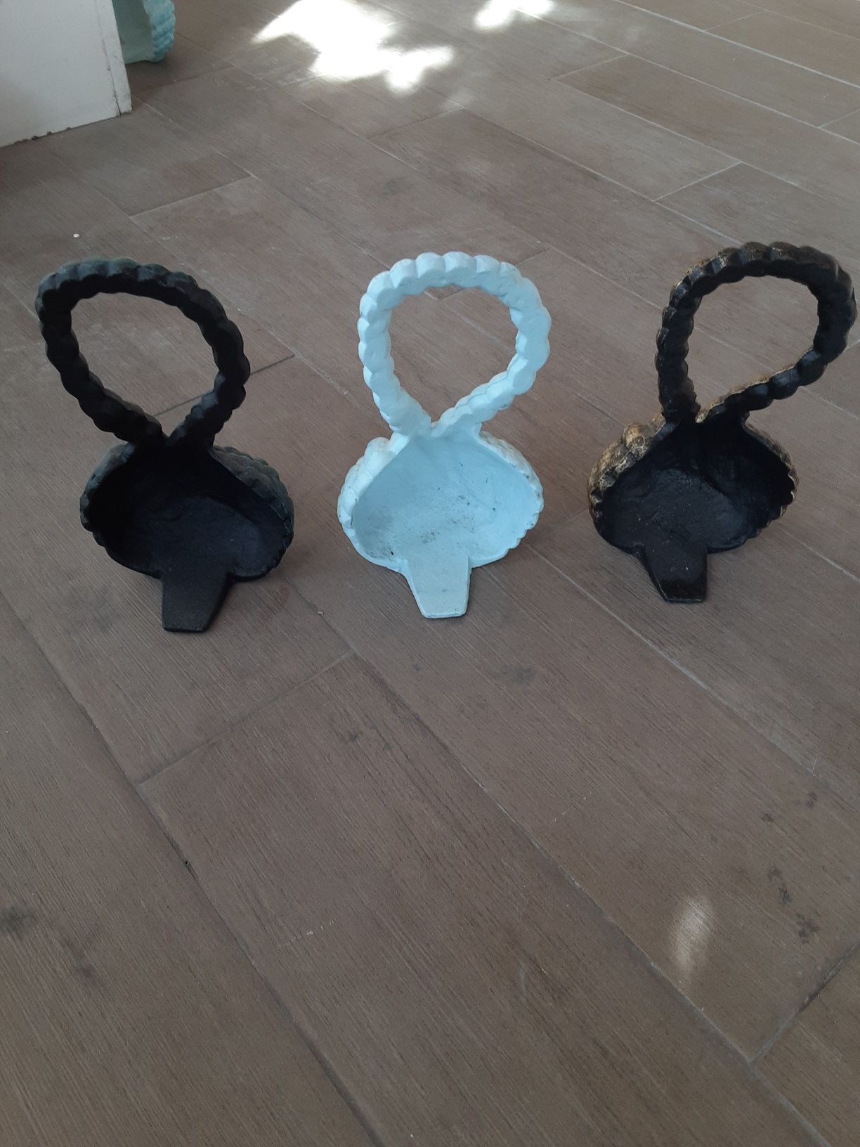 Decorative Nautical Decor Cast Iron door stoppers $5