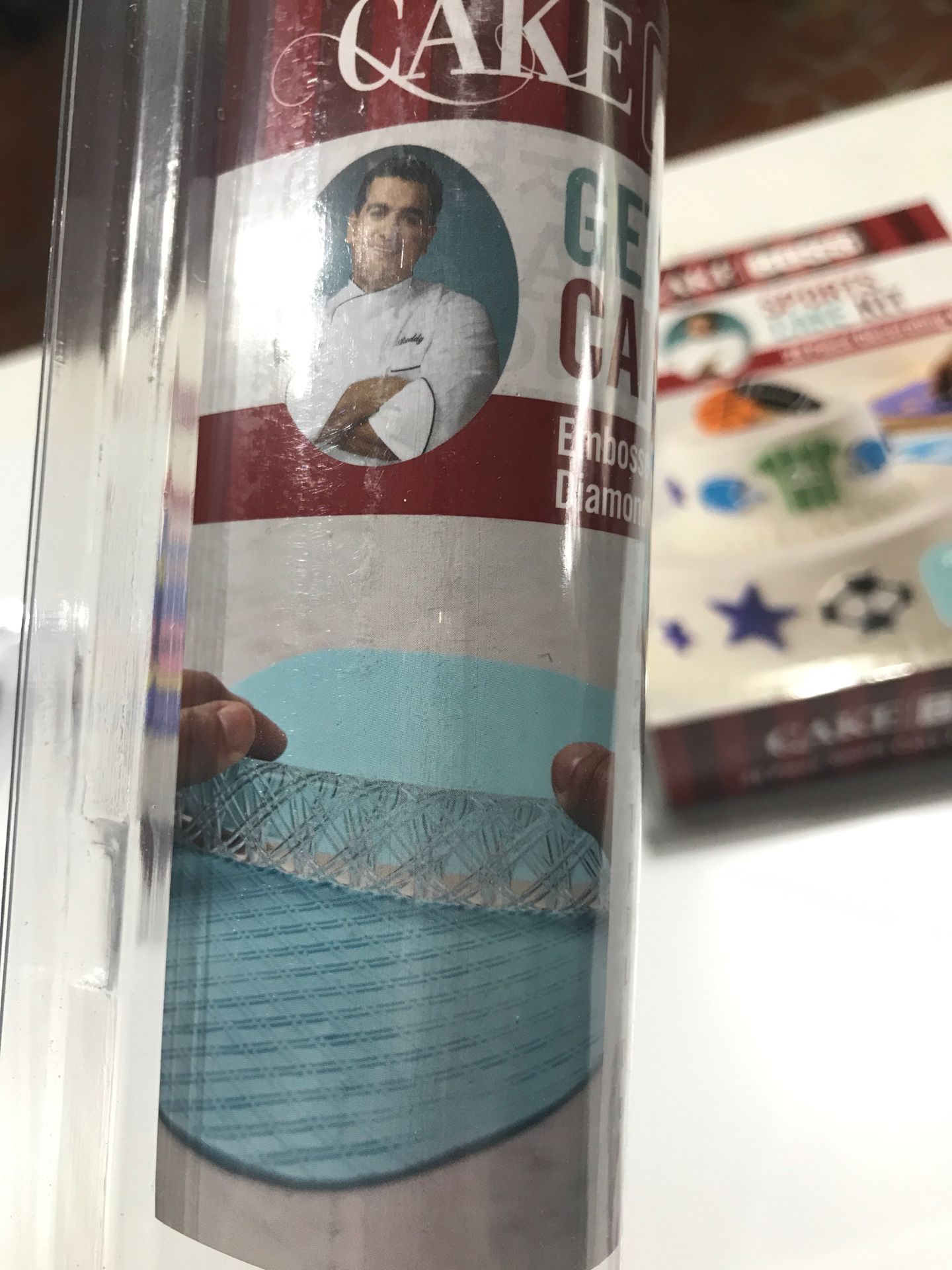 Cake boss cake decorating tools and fondant embossing rolling pins