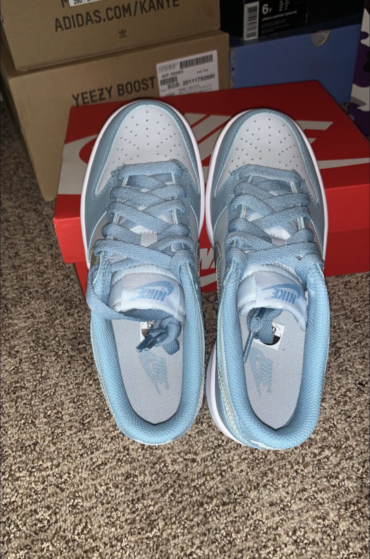 Nike Dunk Low Clear Swoosh