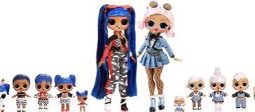 LOL Surprise! Amazing Surprise with 14 Dolls,70+ Surprises & 2 Playset- New