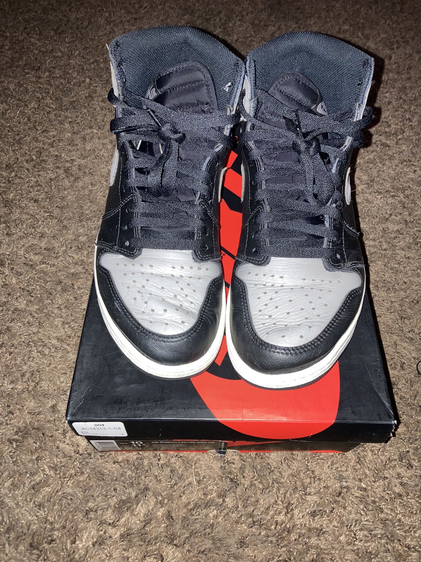 Jordan 1 Shadow Size 10