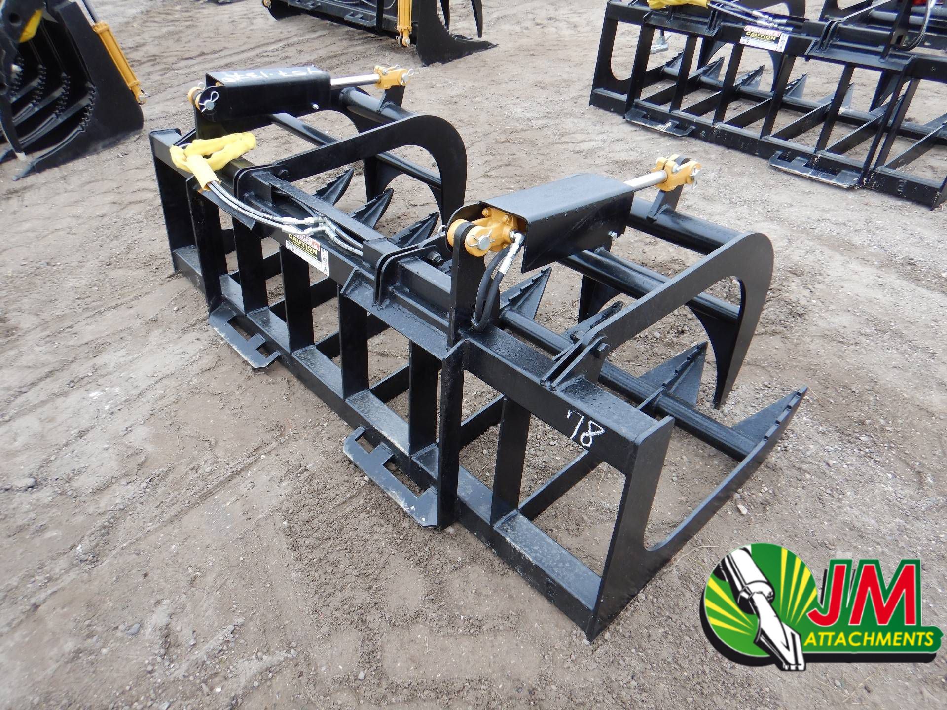 Grapple For Skid Steer - 78 Inches