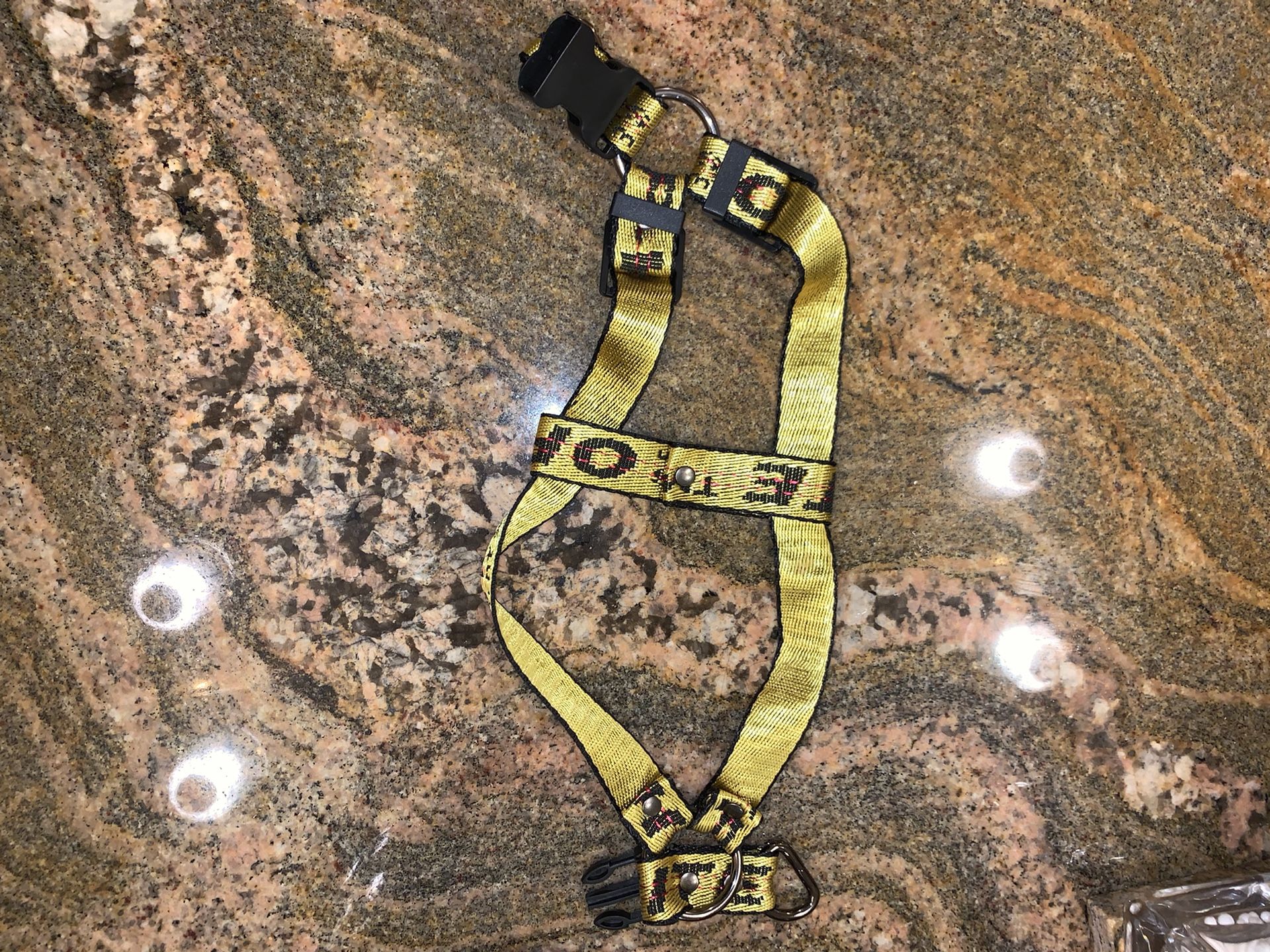 Large New OFF WHITE Dog Harness (fits Like small)