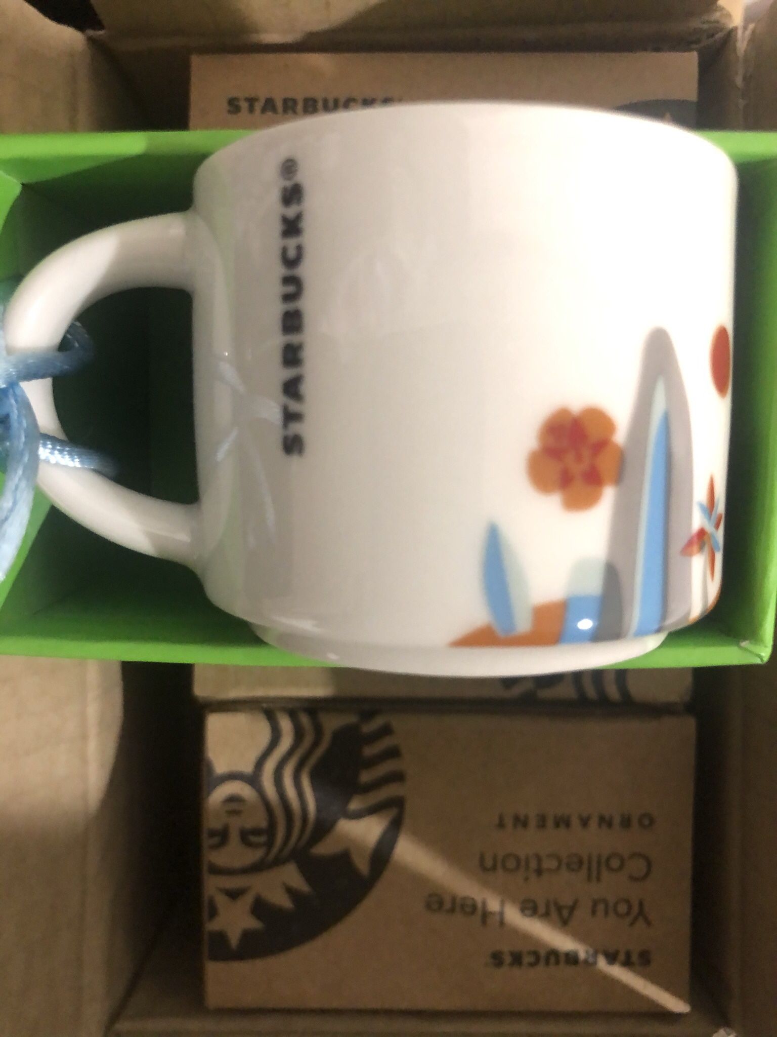 Starbucks Hawaii You Are Here Ornament