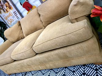(Free Delivery)Yellow Gold Custom-Made Couch Thumbnail