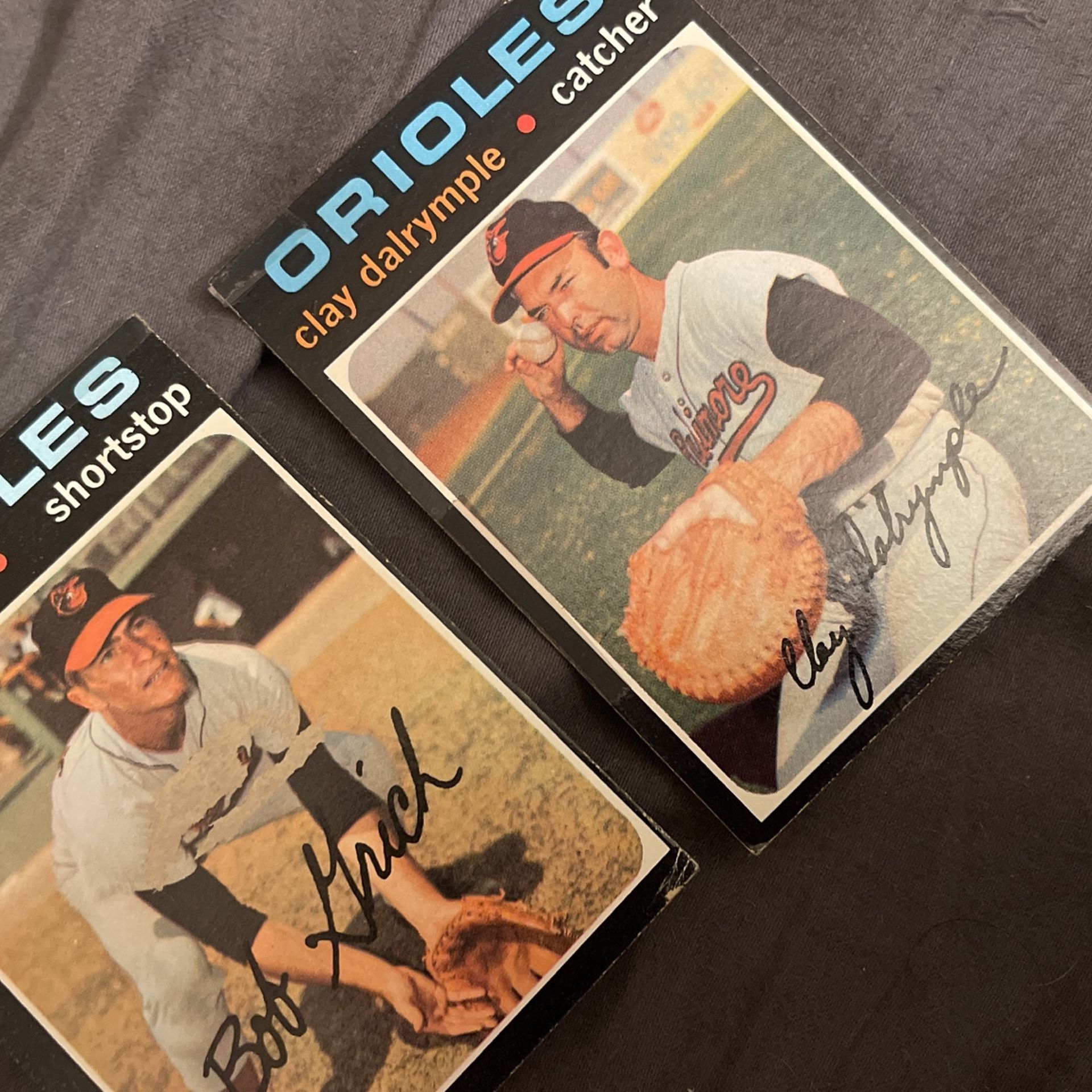 Box Of Baseball Cards Mostly 1970’s