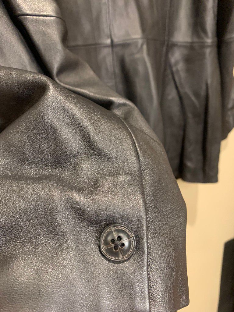 Denim & Co Signiture Leather Jacket!