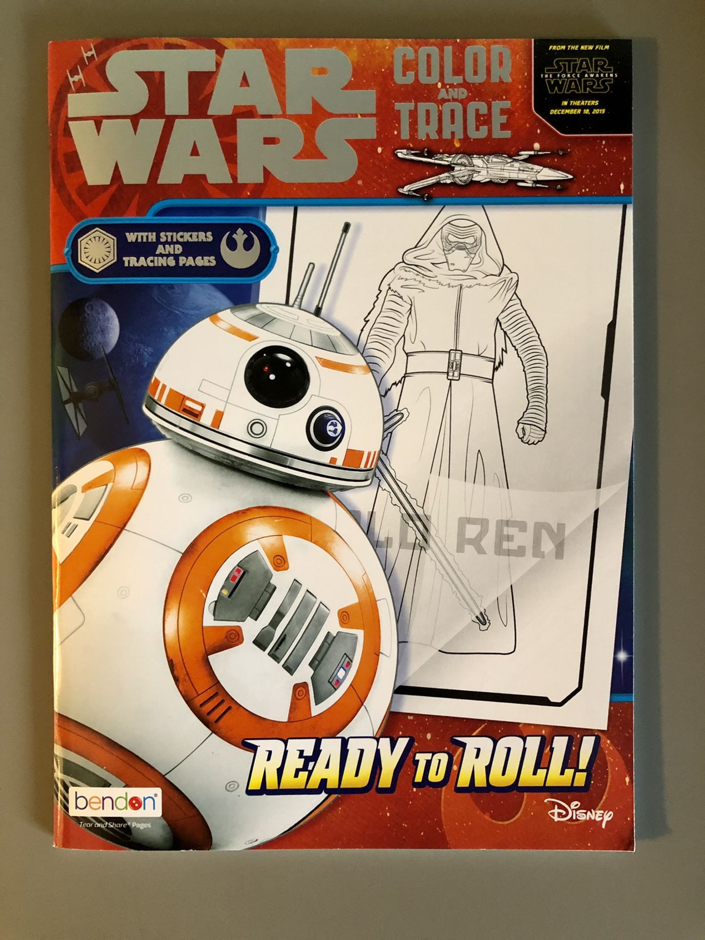 Star Wars Color And Trace With Stickers And Tracing Pages Lucas Films Ltd 2015