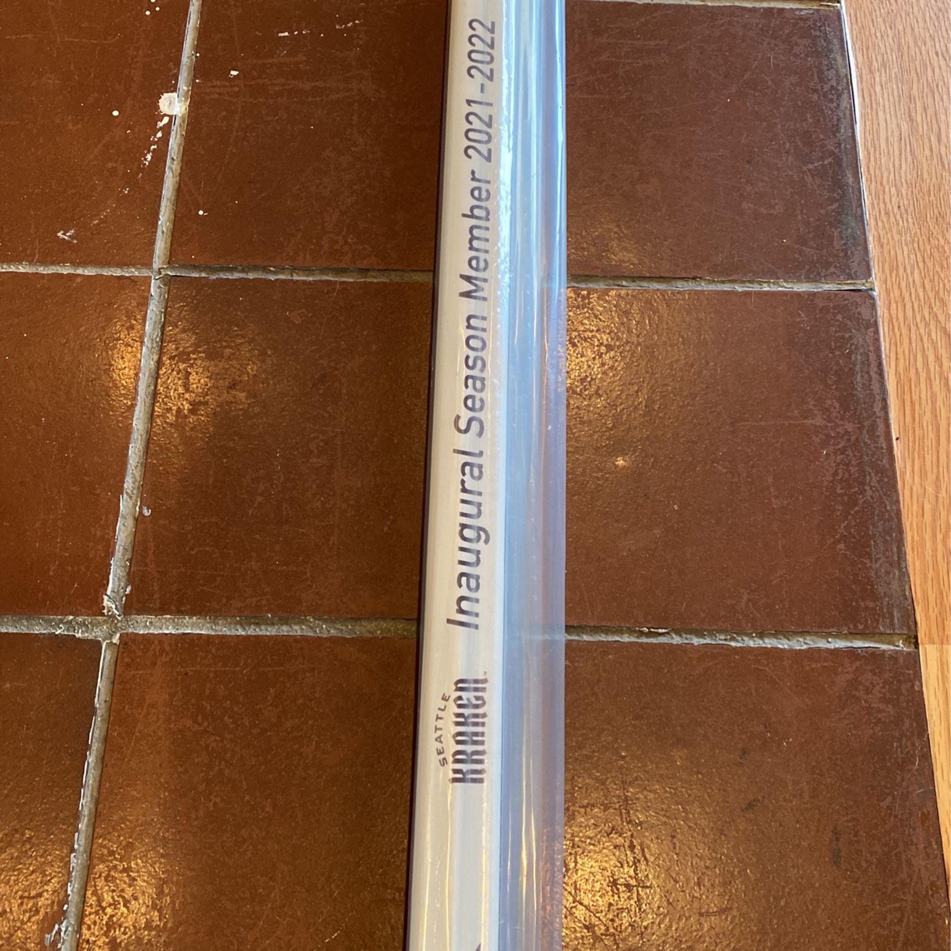 Kraken Inaugural Season Hockey stick