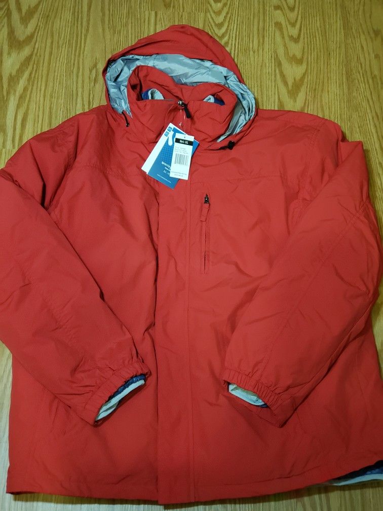 White Sierra Men's 4 in 1 Jacket Tango Red XXL