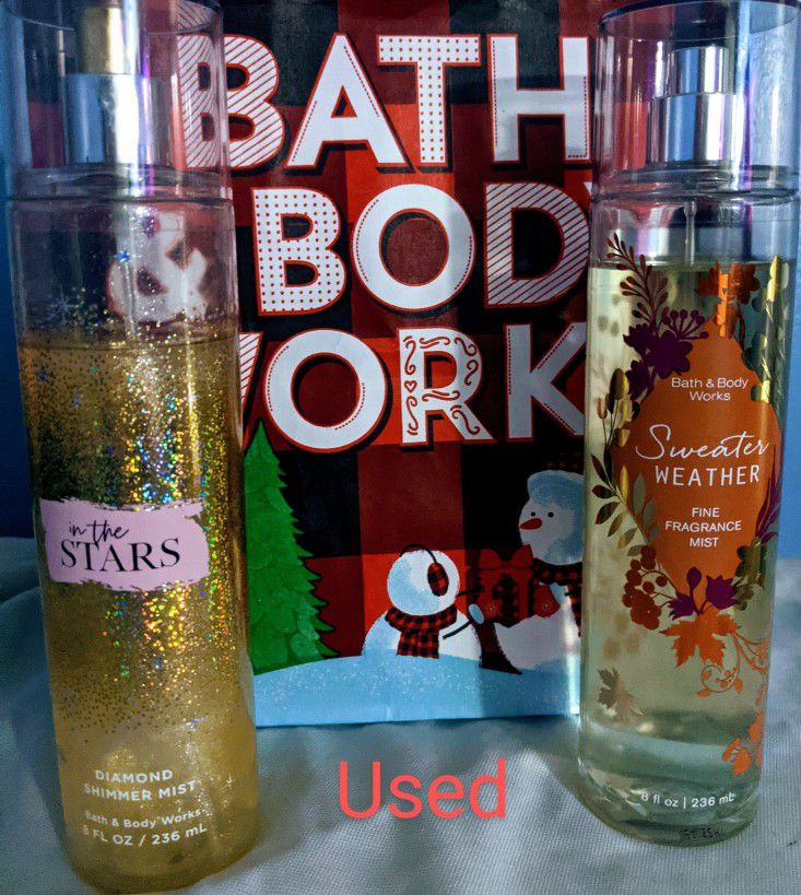 Bath And Body Works Items