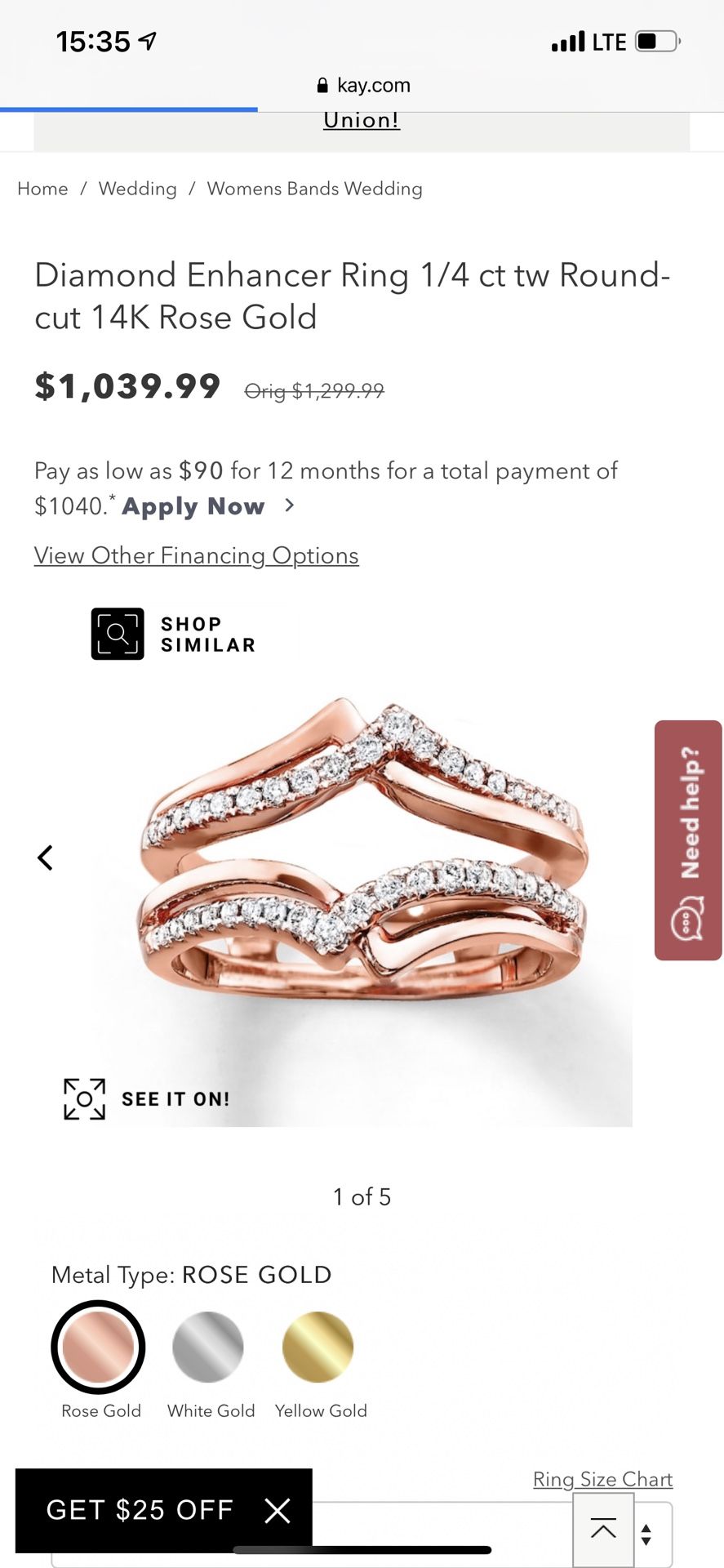 Kay’s Engagement & Wedding Set