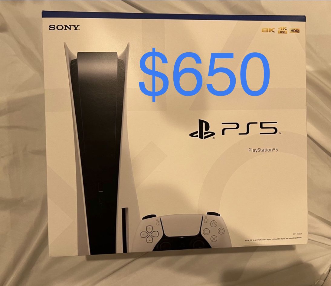 Brand New Sealed PS5 Disc Console!!!