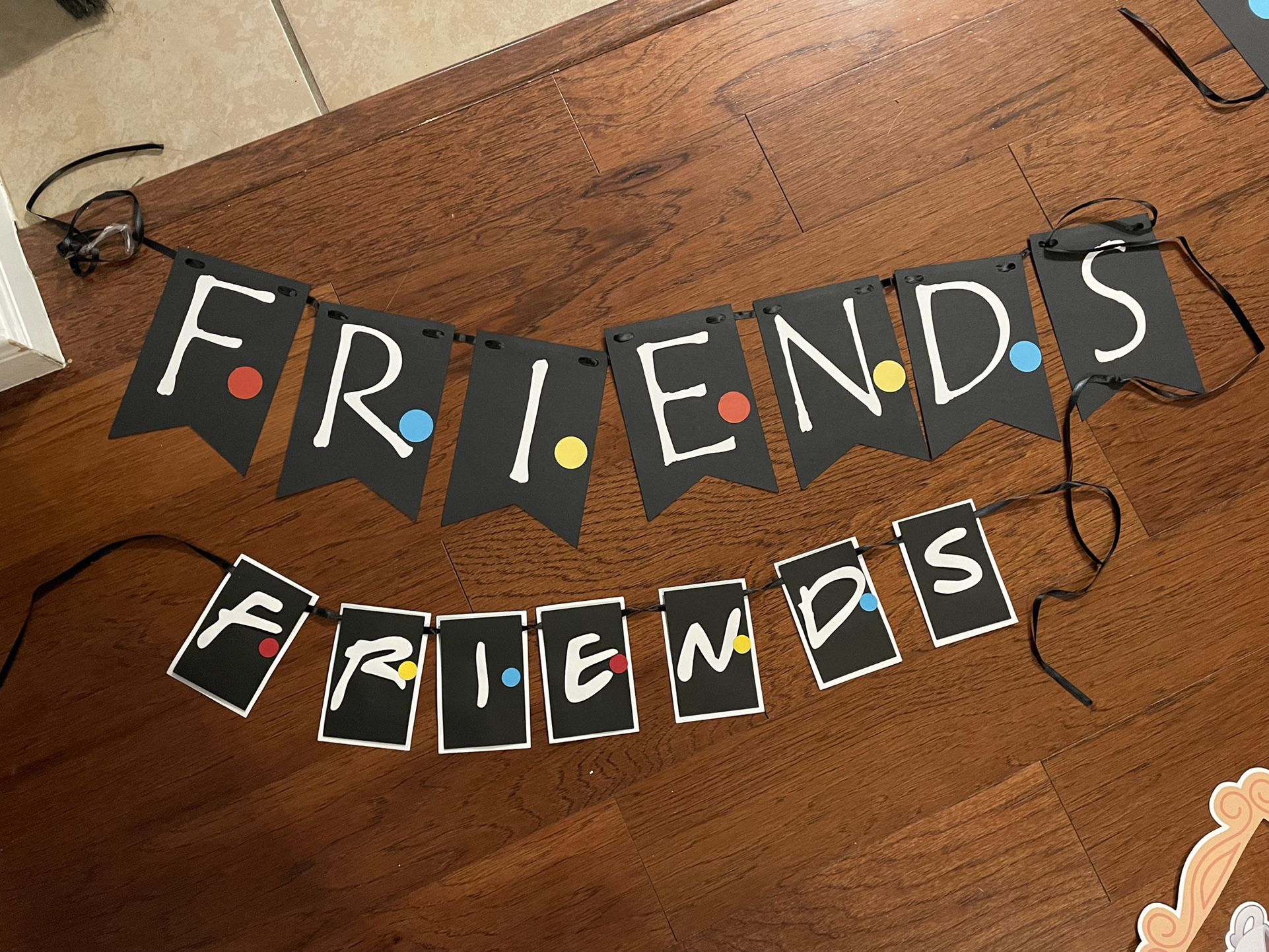 Friends Photo Props & Signs