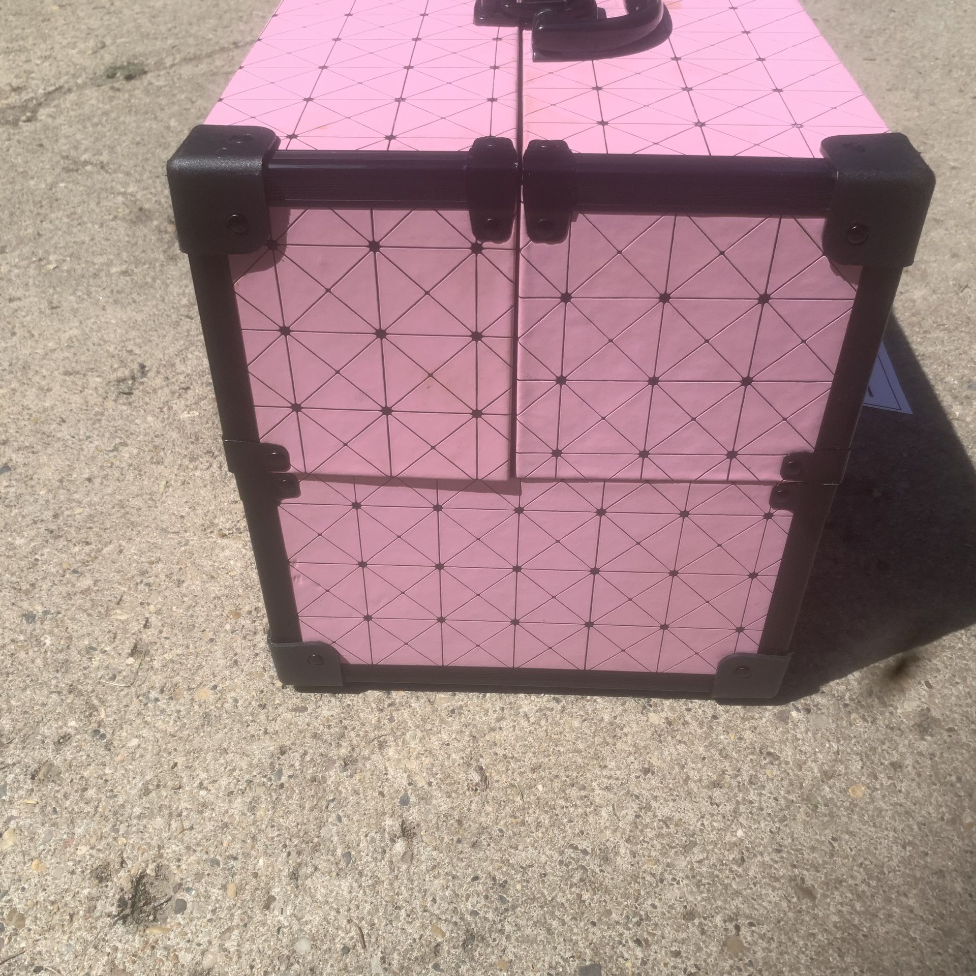 Makeup box with makeup products
