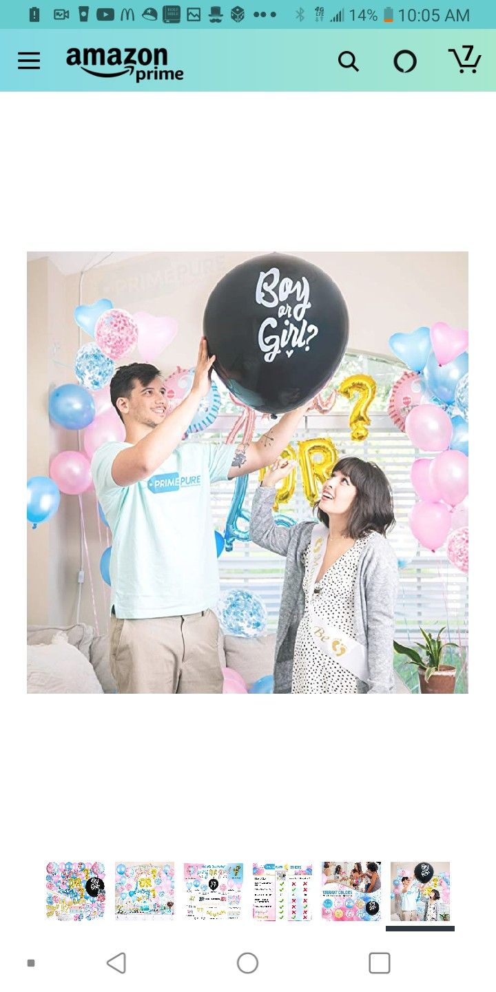 GENDER REVEAL PARTY DECOR