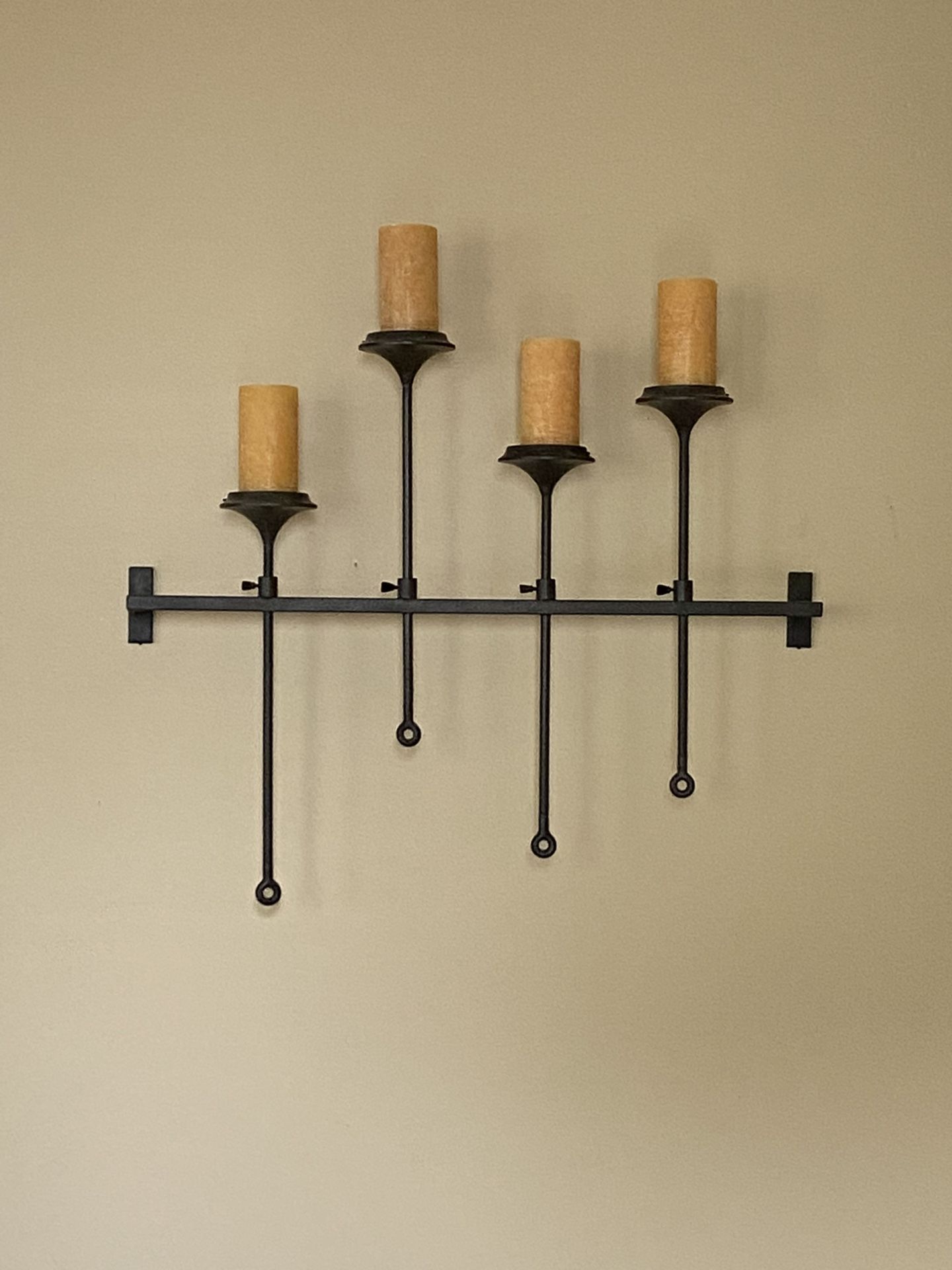 Pottery Barn Wrought Iron Candle Holder