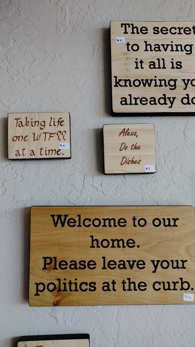 Custom Signs $9.99 and up