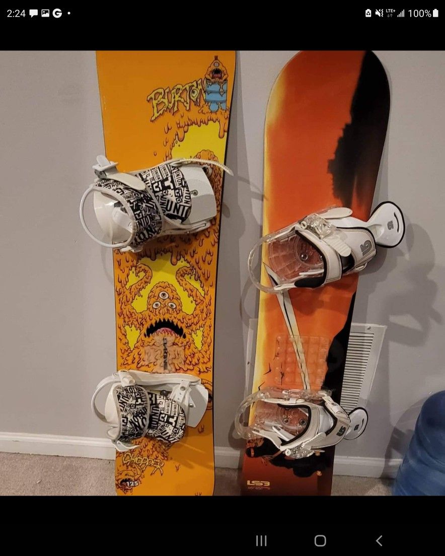 Kids Snowboard And Boots
