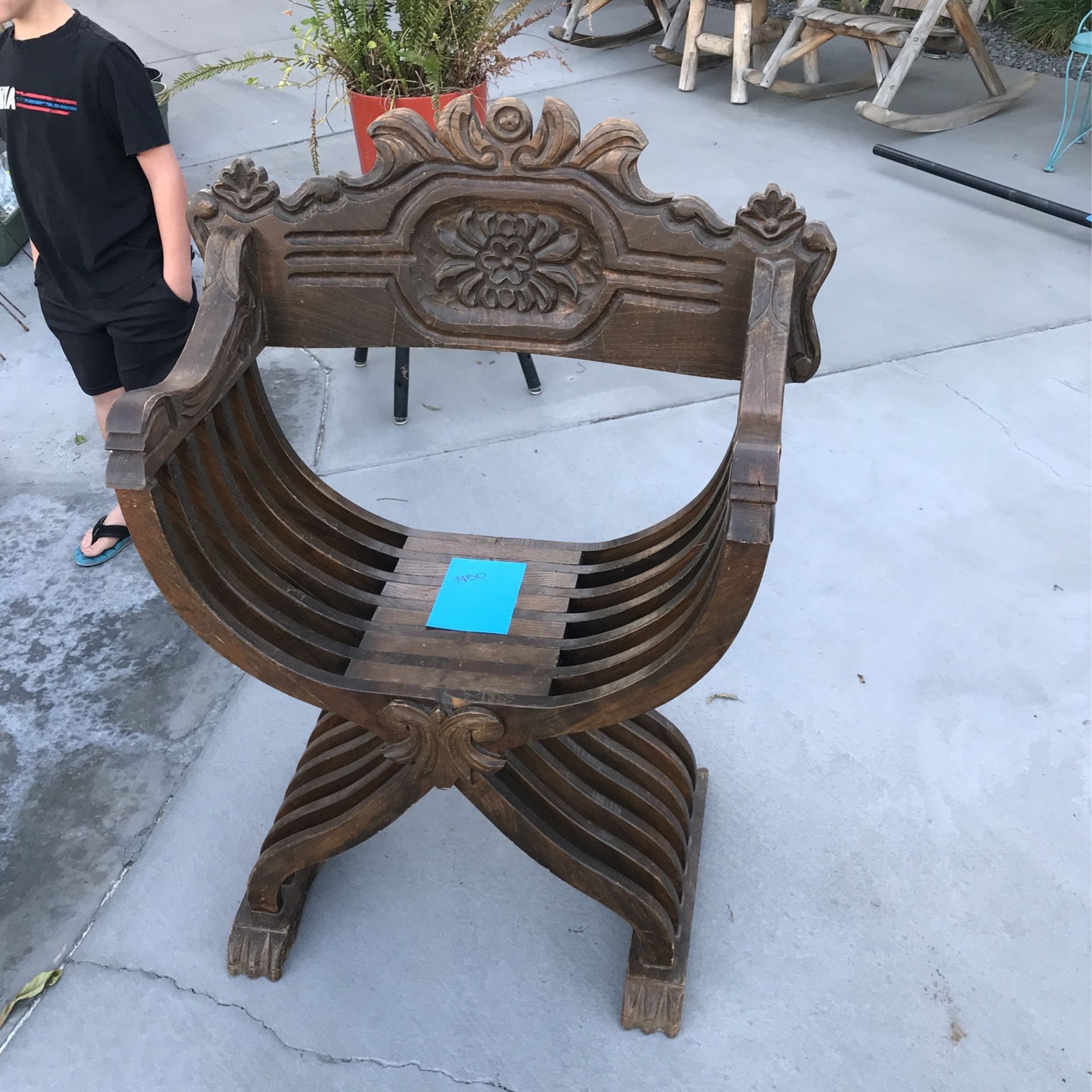 Vintage Scissor Chair