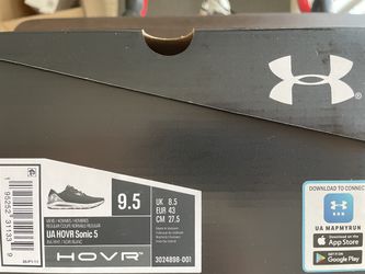 Men's Under Armour HOVR™ Sonic 5 Running Shoes (Size 9.5) (New) (OBO) Thumbnail