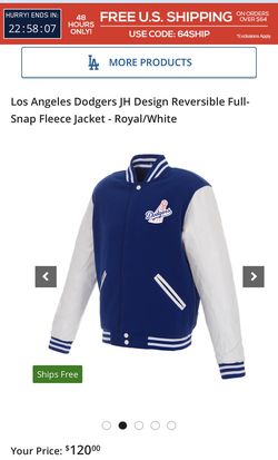 Los Angeles Dodgers Snap Men’s Jacket  Thumbnail