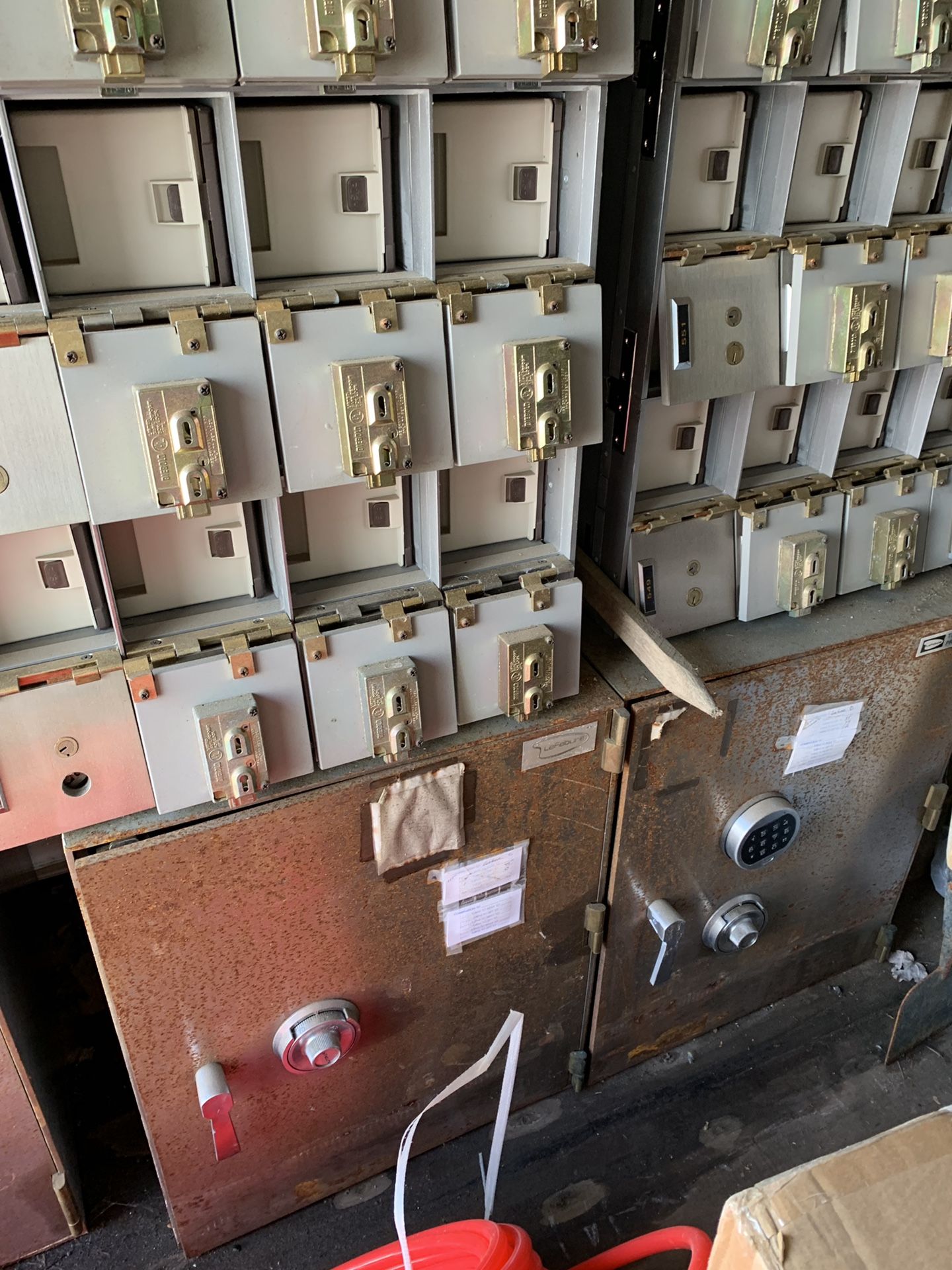 Stainless steel lock boxes and safes