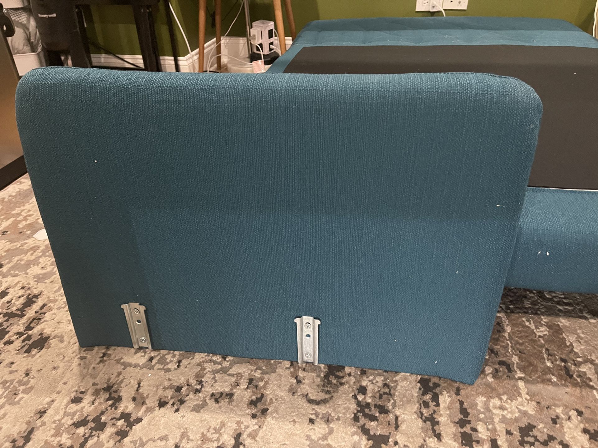 Convertible Love Seat Folds Out To Twin Bed