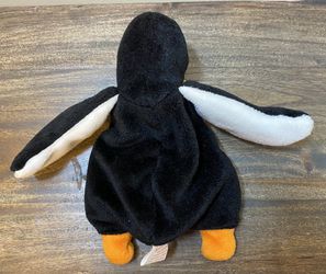 TY Beanie babies Penguin Waddle approximately 7” Tall Thumbnail