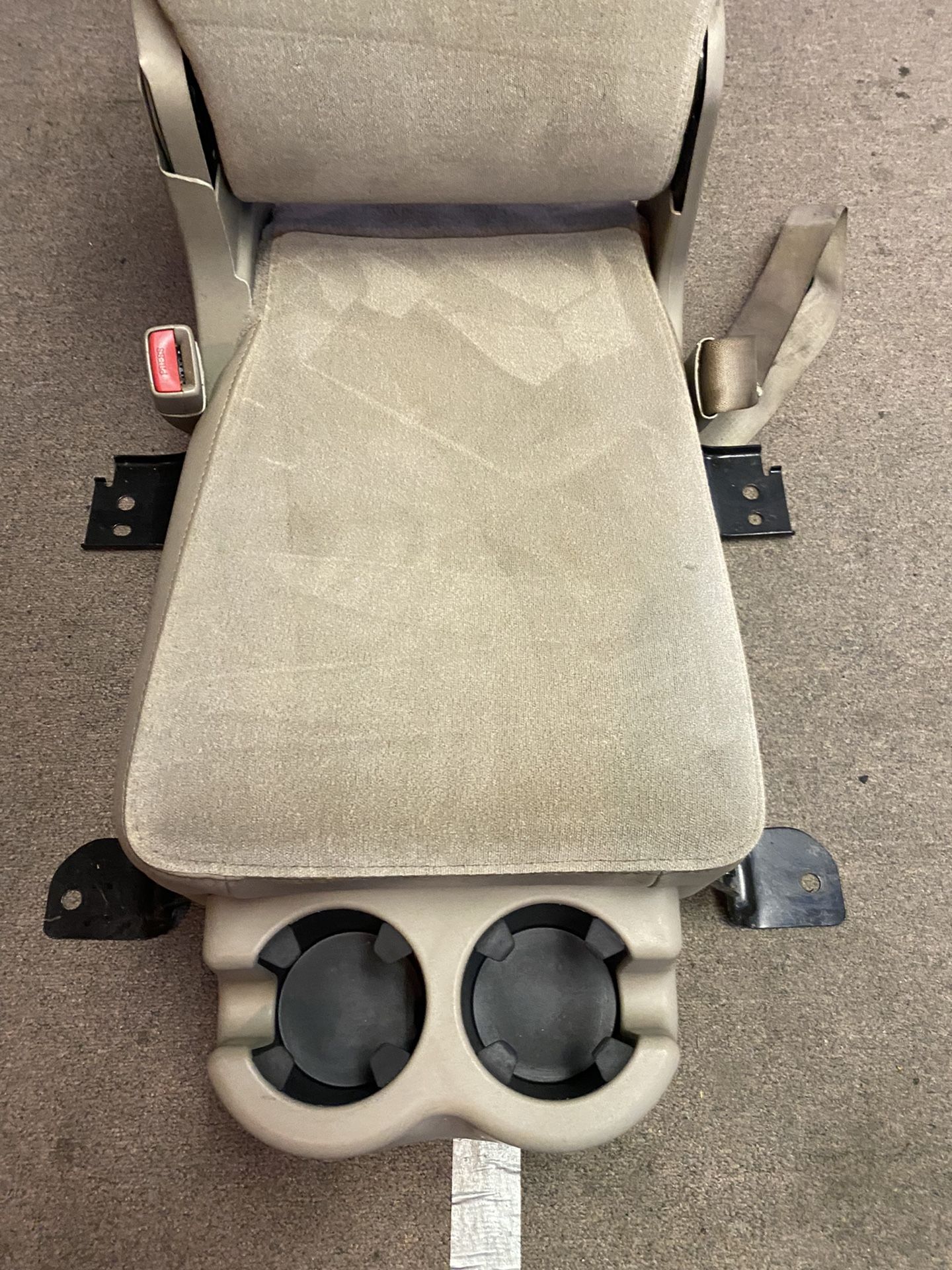 99-06 Chevy GMC OEM Jump Seat Arm Rest Console Silverado Sierra Tahoe Suburban