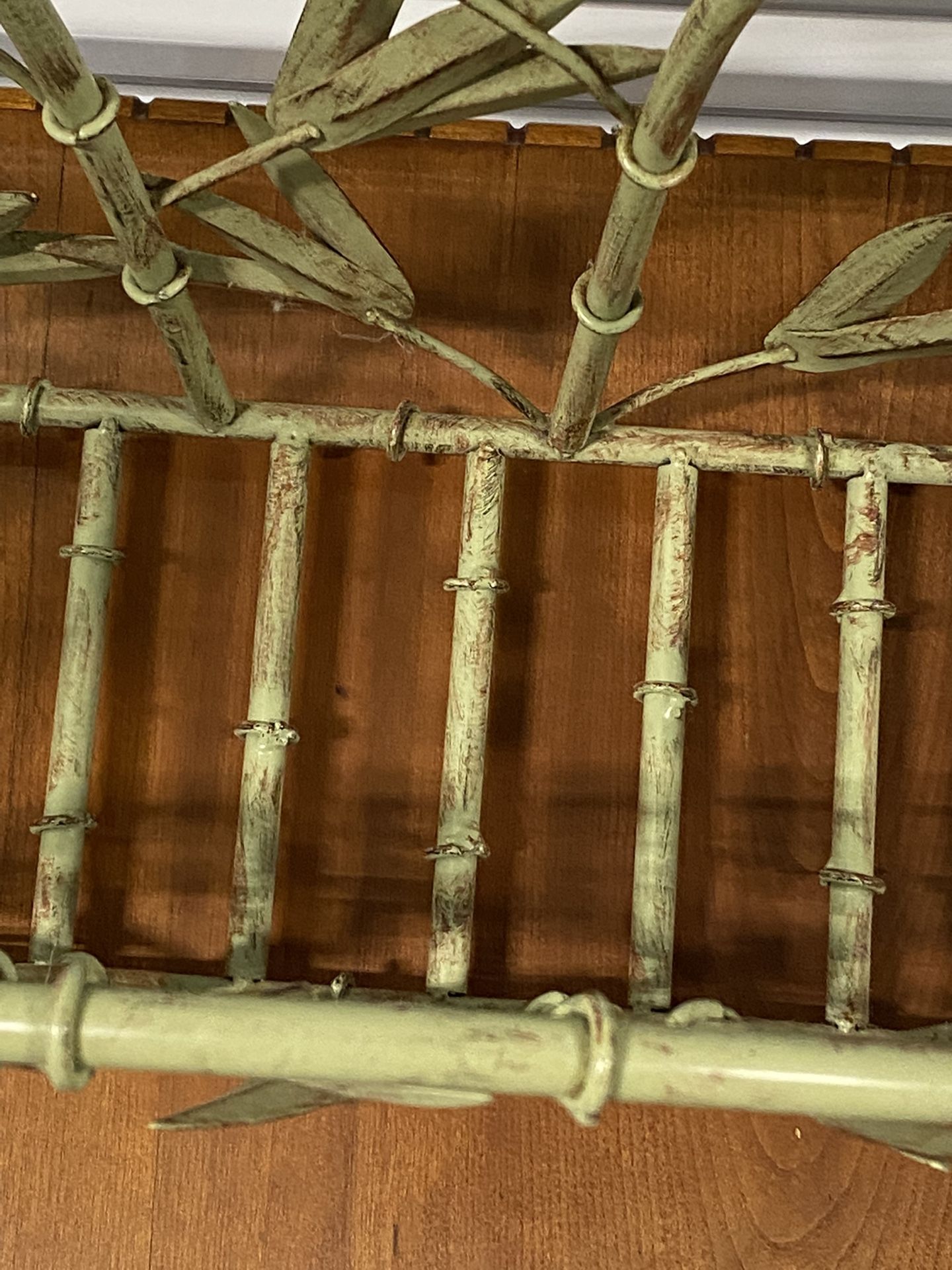 Heavy Metal Bamboo Design Storage Rack
