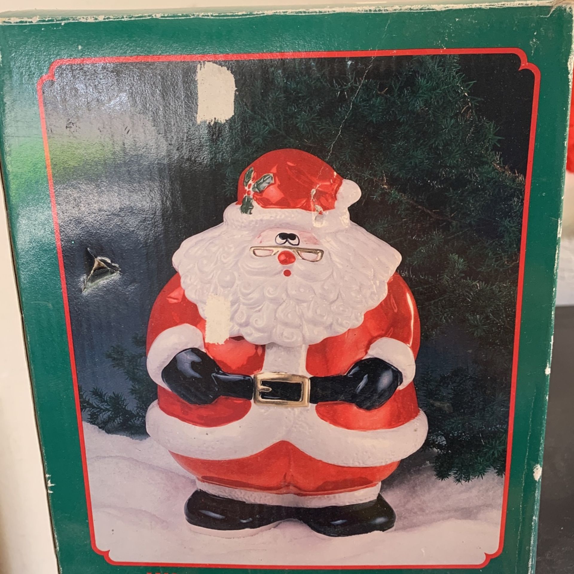 Santa Cookie Jar