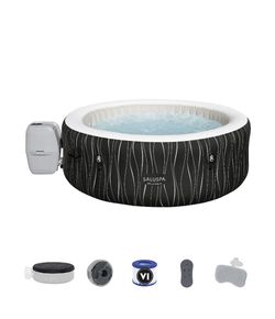Hollywood AirJet Inflatable Hot Tub Spa with LED Lights 4-6 person Thumbnail