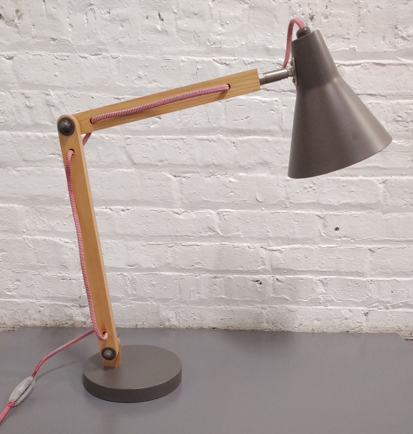 Industrial Desk Lamp - Adjustable Arm