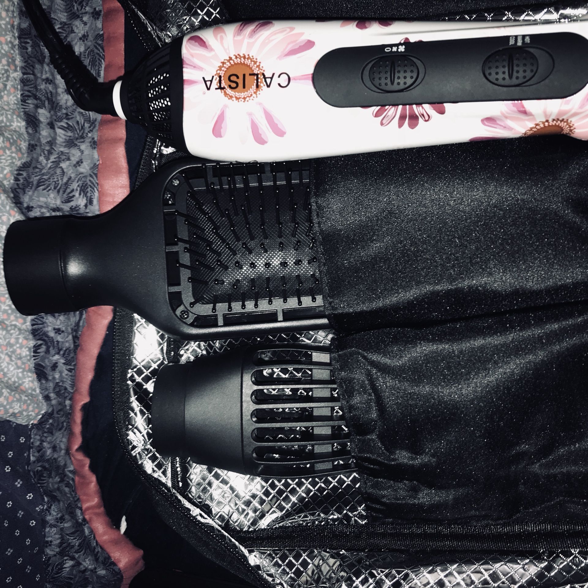 Hair dryer with attachments Calista NEW