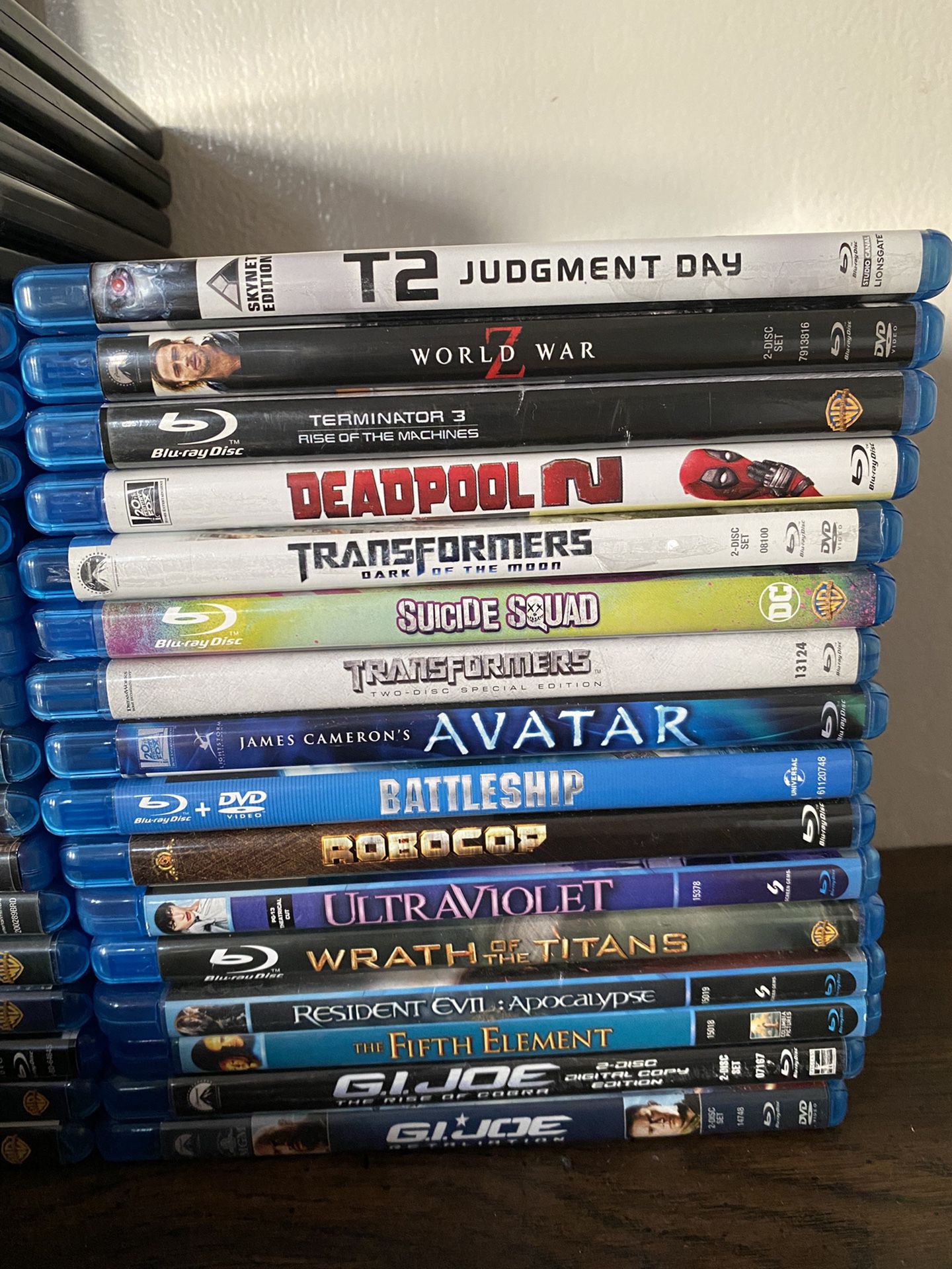 Lot Of 74 Blu-ray & 4K ultra HD Movies With Sony Ultra Blu-ray Player