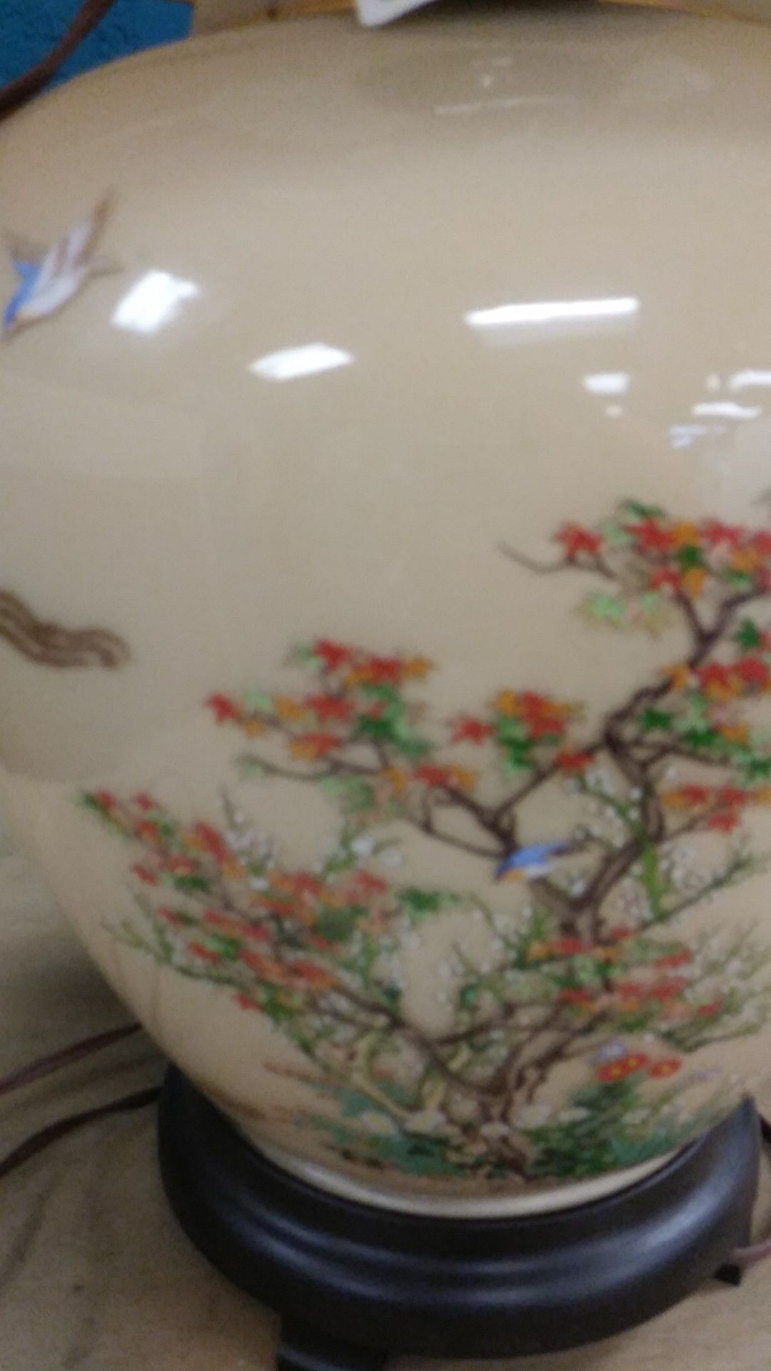 Vintage Oriental Style Lamp