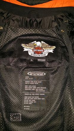 Womens Harley Davidson FXRG all season riding jacket Thumbnail